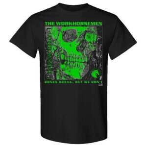 Workhorsemen Bones Break Wrestling Fan Graphic Unisex T-Shirt